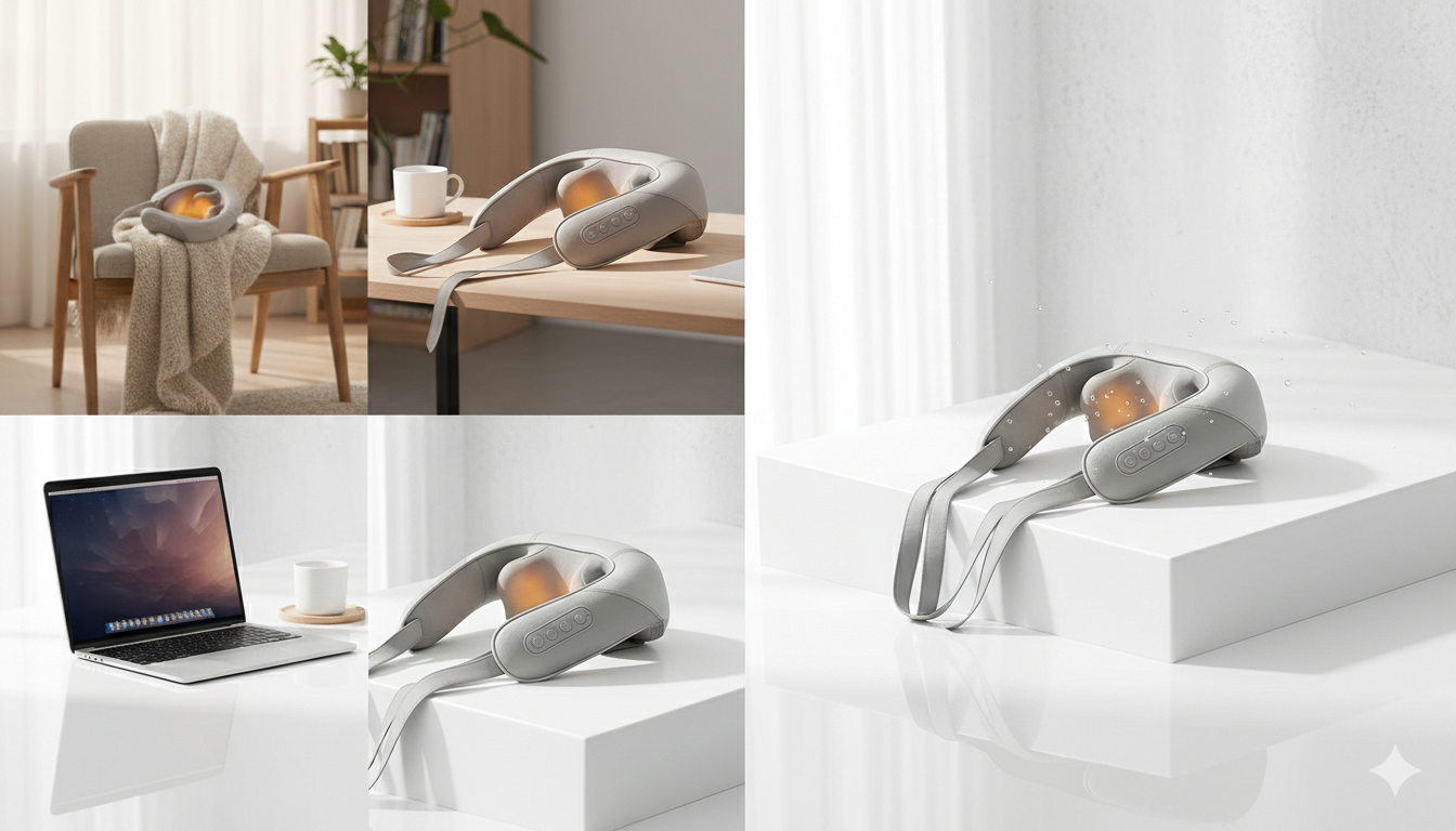 Masajeador Inalámbrico de Tejido Profundo: La Sensación de Manos Humanas en Tu Home