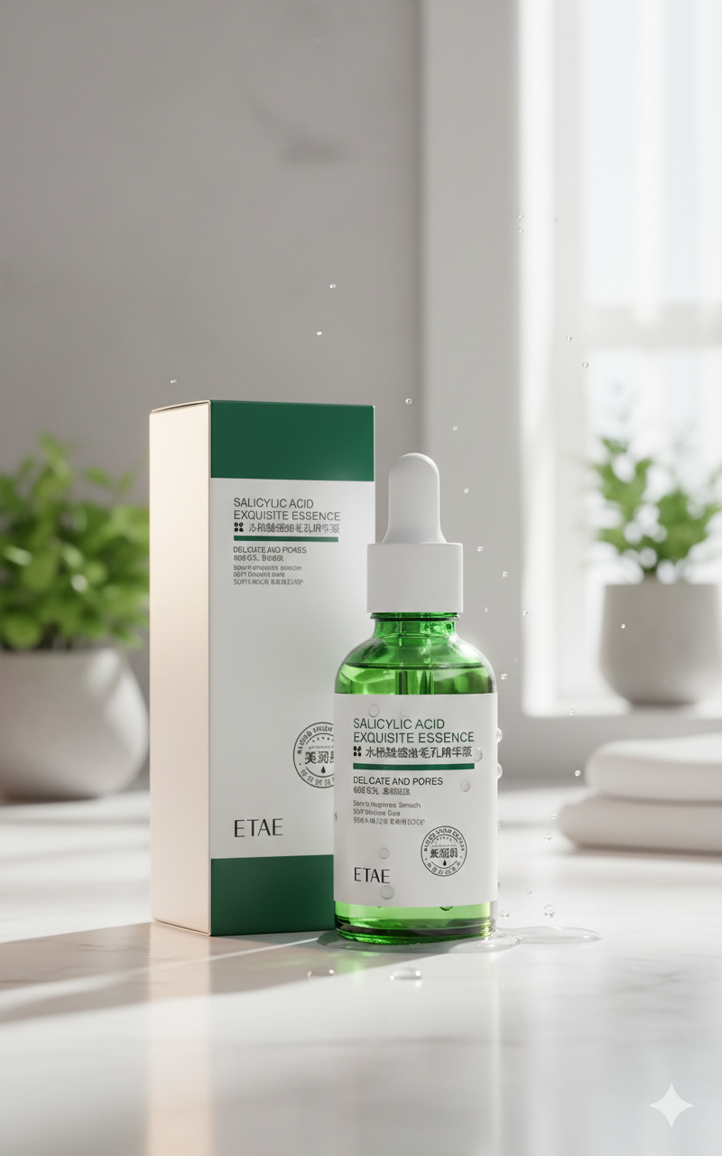 Sérum Facial Ácido Salicílico BHA - Adiós a los Poros y el Acné (30ml)