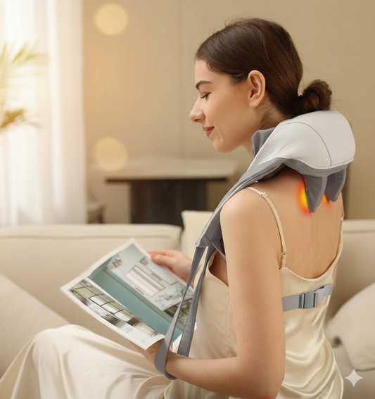 Masajeador Inalámbrico de Tejido Profundo: La Sensación de Manos Humanas en Tu Home